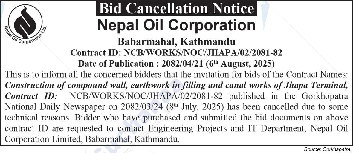 Nepal Oil Corporation Limited