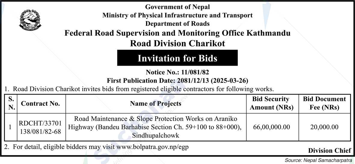Road Division Charikot