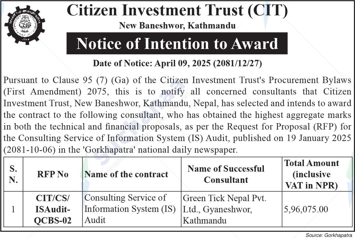 Citizen Investment Trust (CIT)