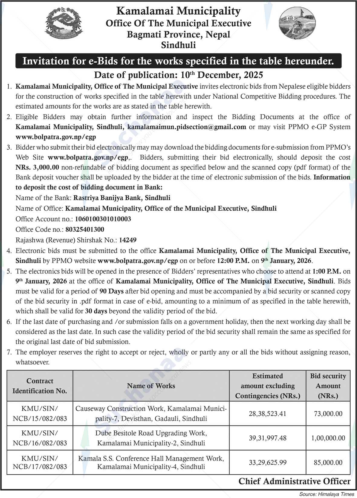 Kamalamai Municipality