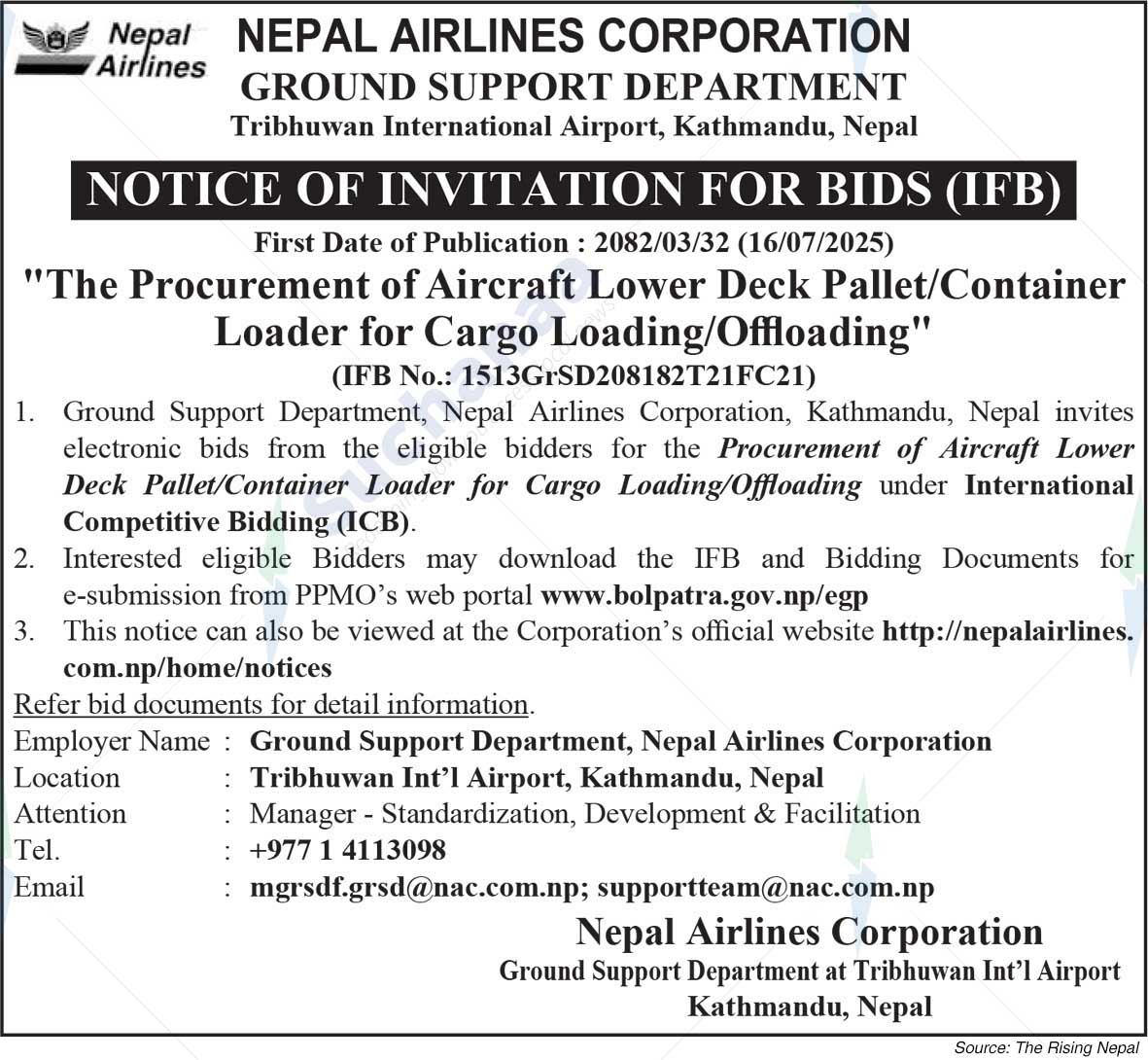 Tribhuvan International Airport
