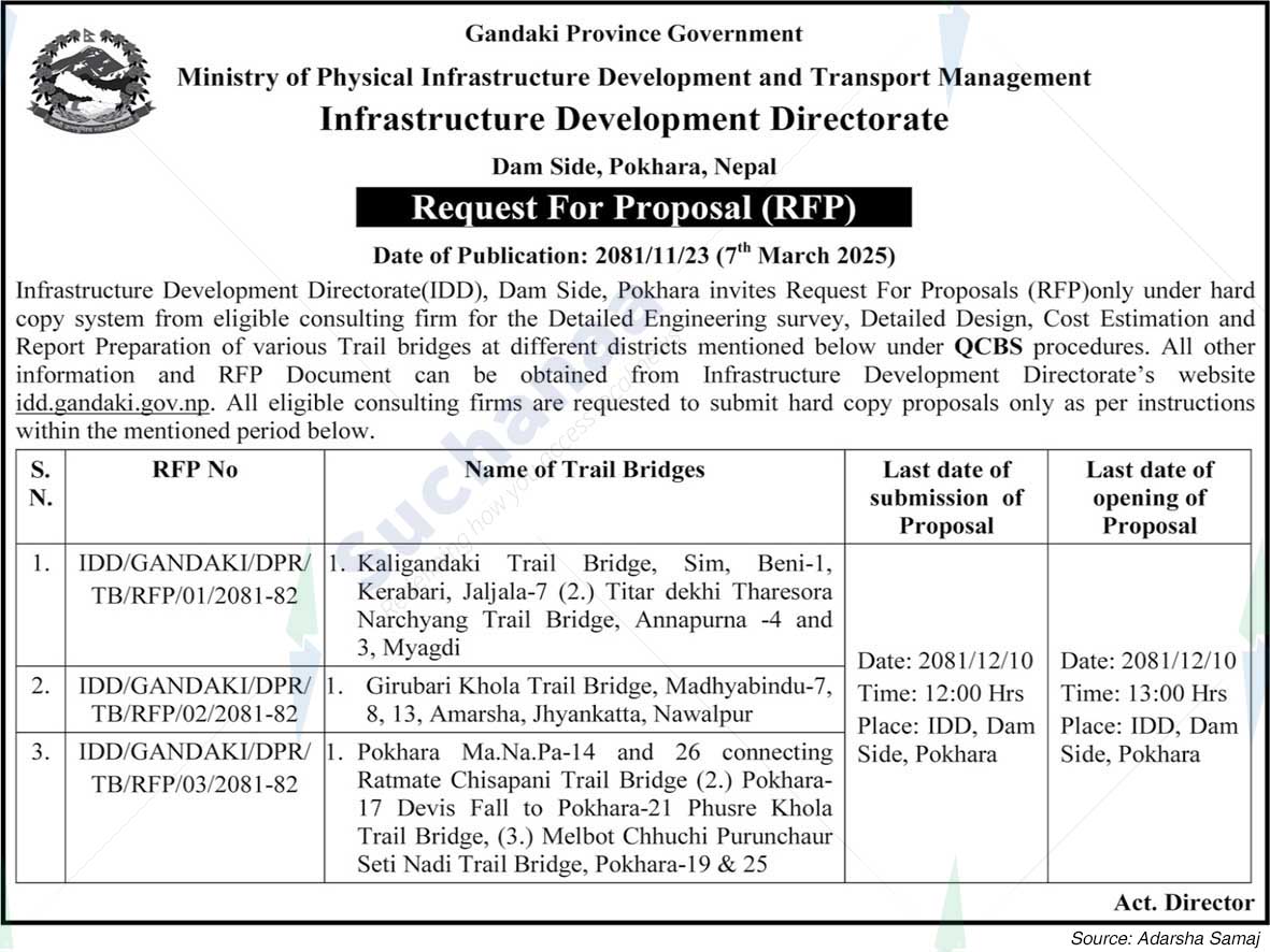 Infrastructure Development Directorate