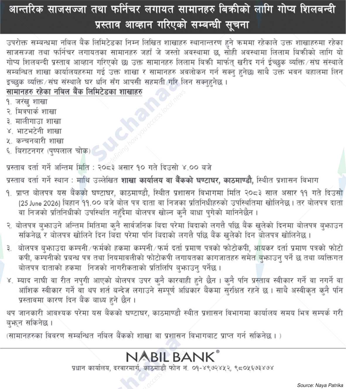 Nabil Bank Limited
