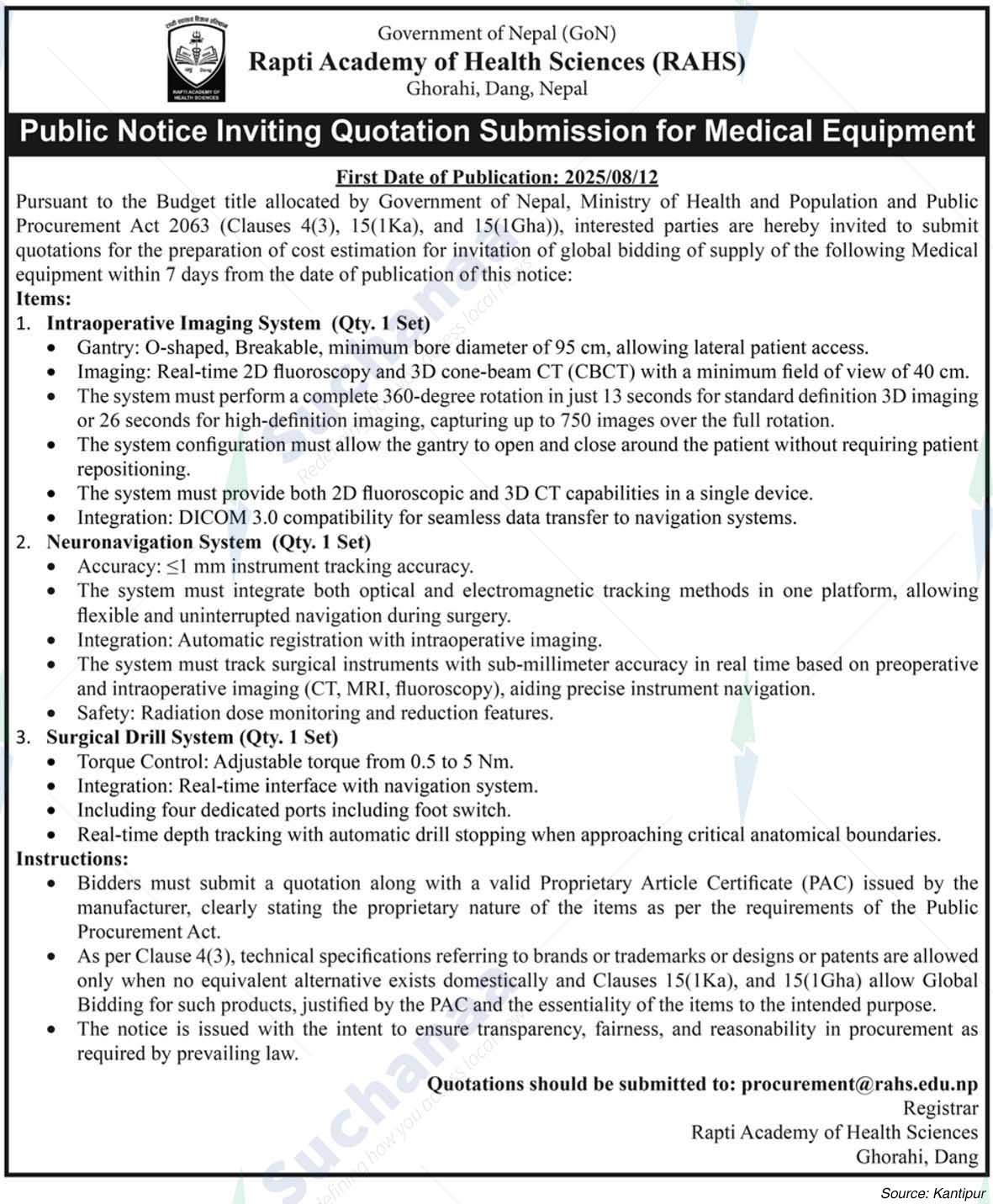 Rapti Academy of Health Sciences