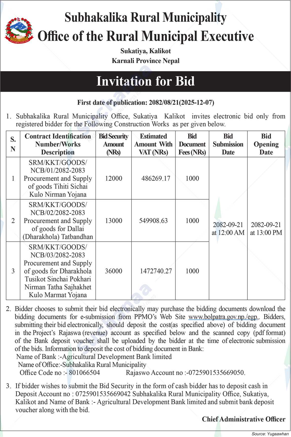 Shubha Kalika Rural Municipality