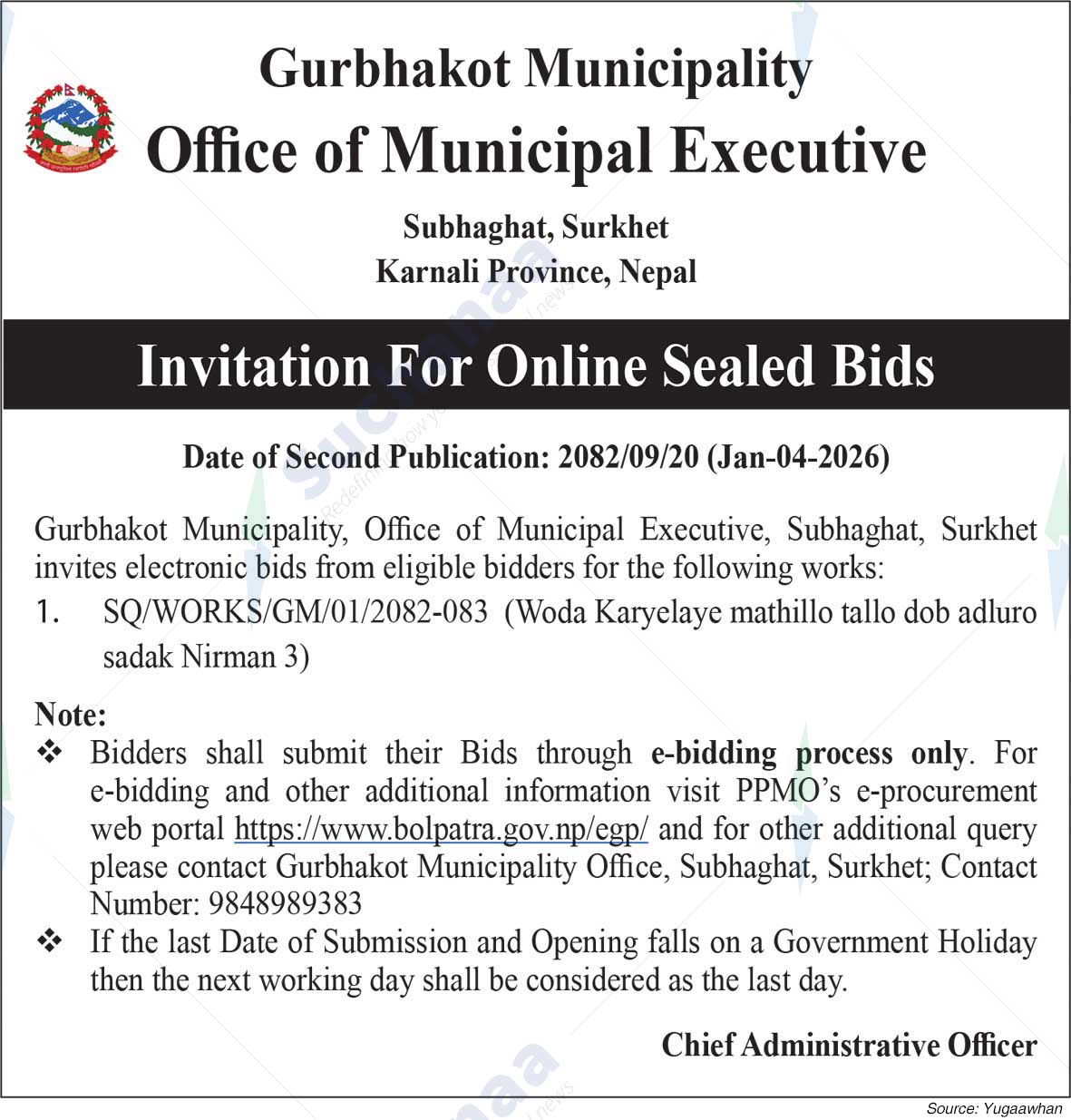 Gurbhakot Municipality