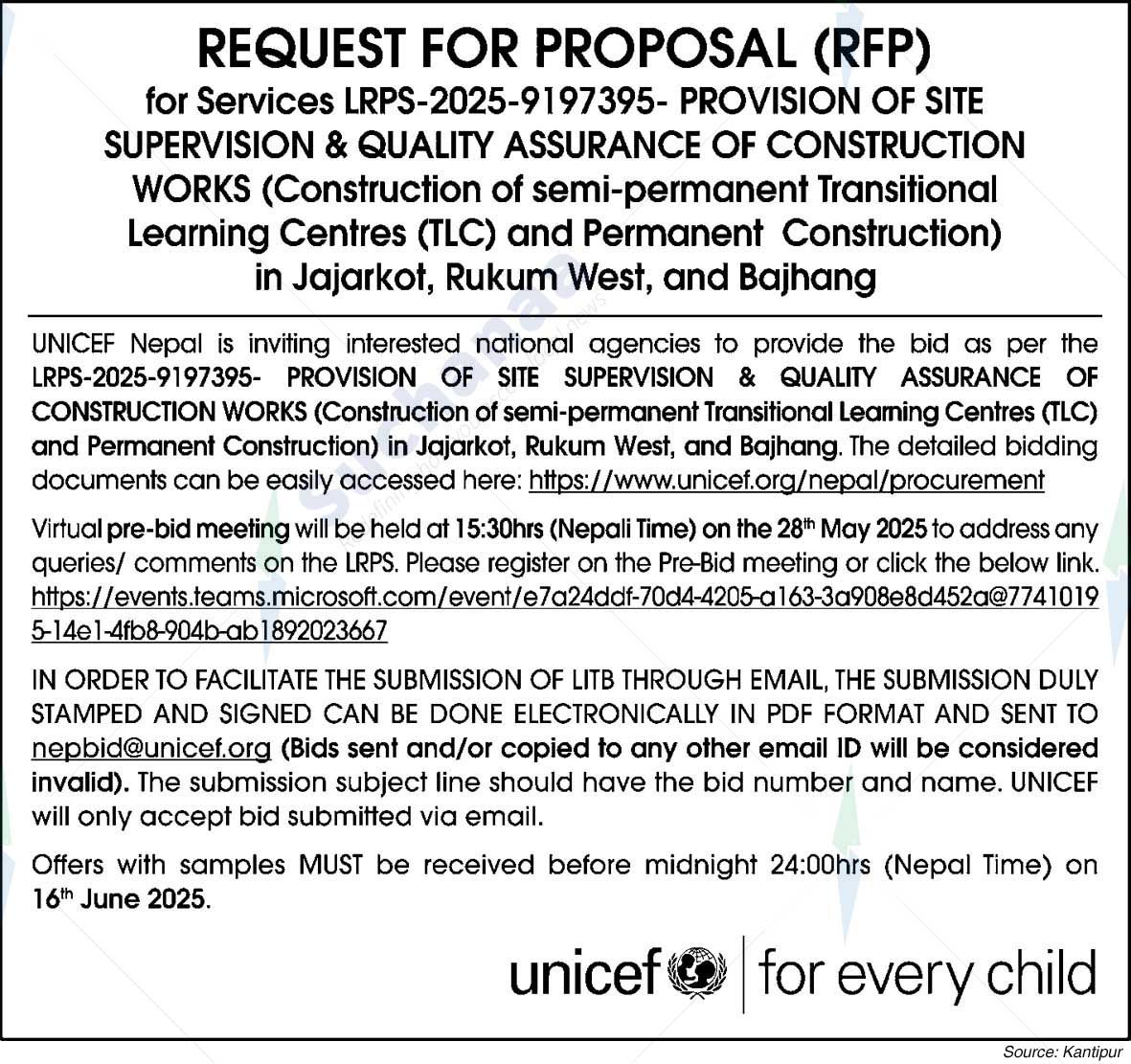 United Nations International Children's Emergency Fund (UNICEF)
