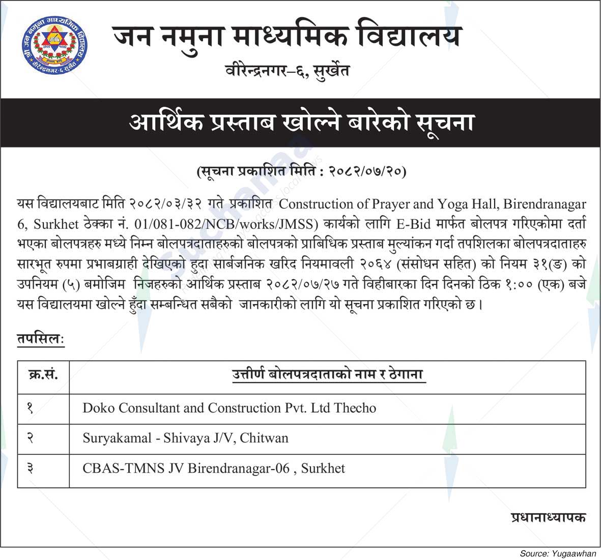 Shree Jana Model Secondary School