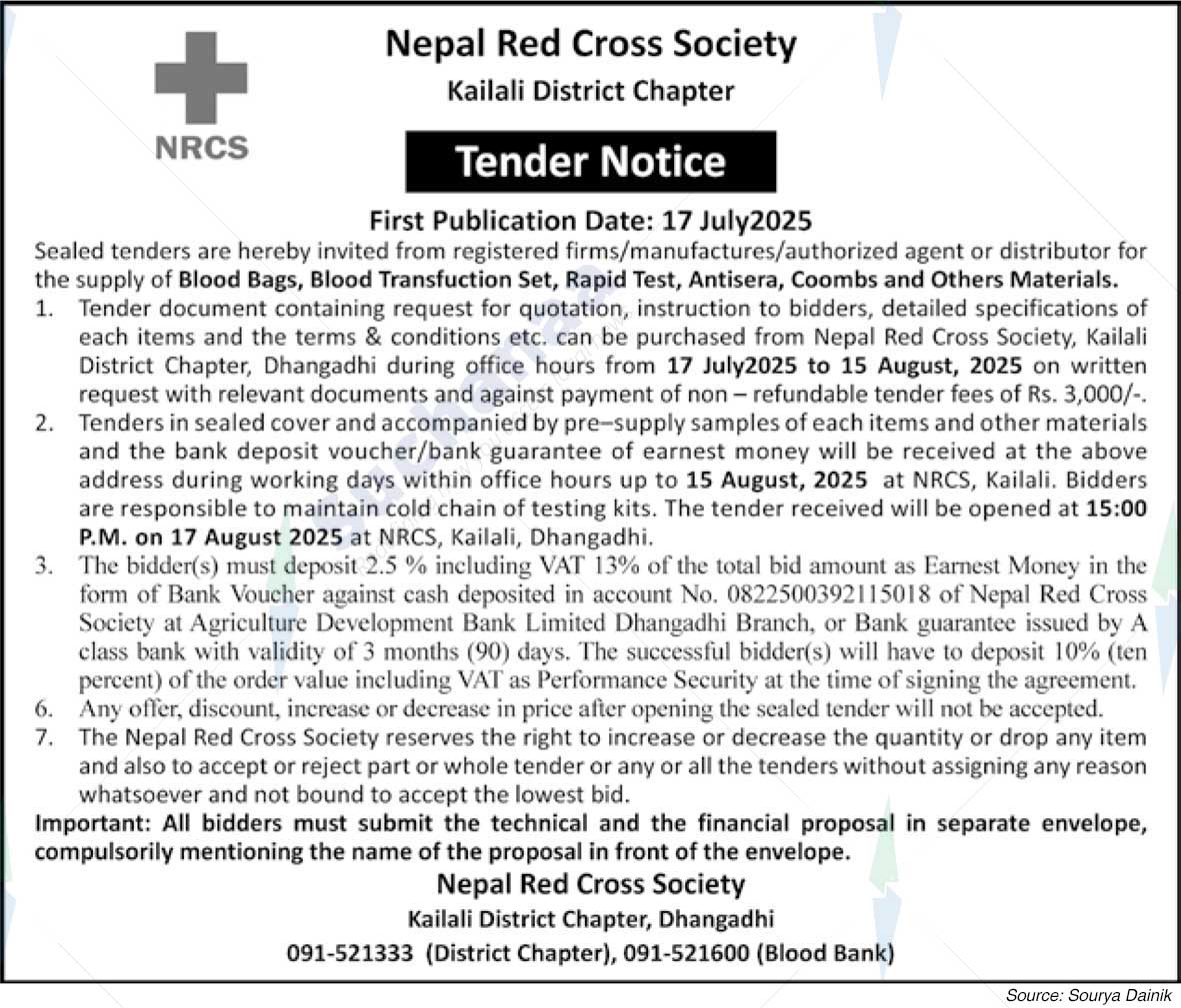 Nepal Red Cross Society