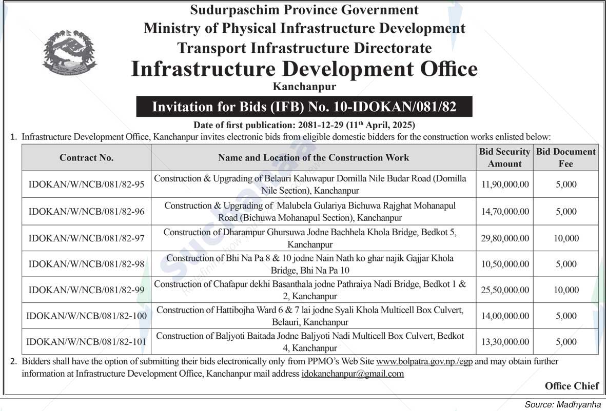 Infrastructure Development Office