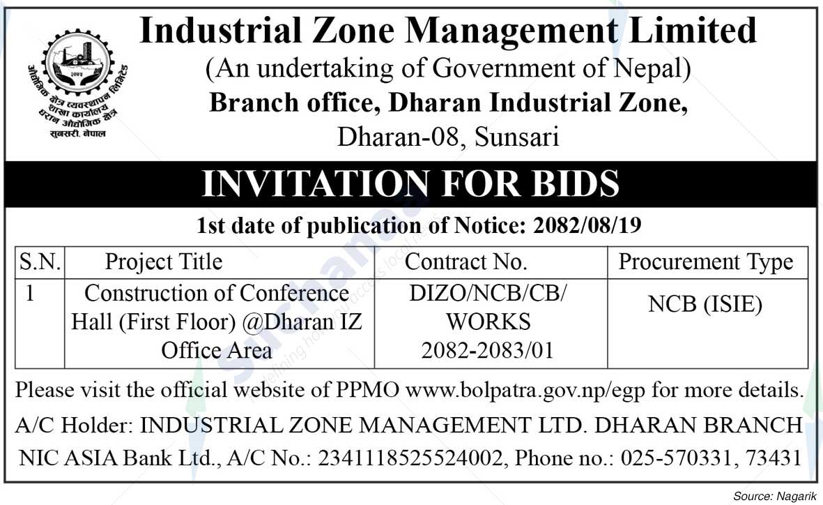 Dharan Industrial Zone, Sunsari