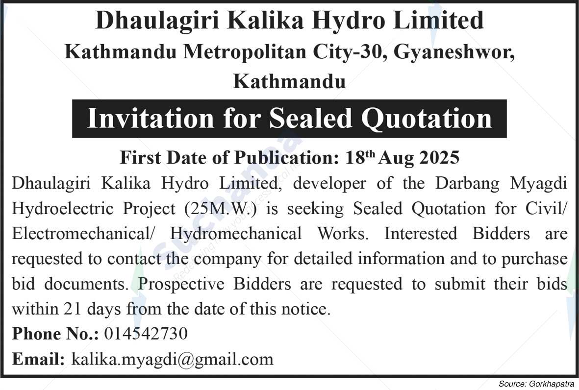 Dhaulagiri Kalika Hydro Limited
