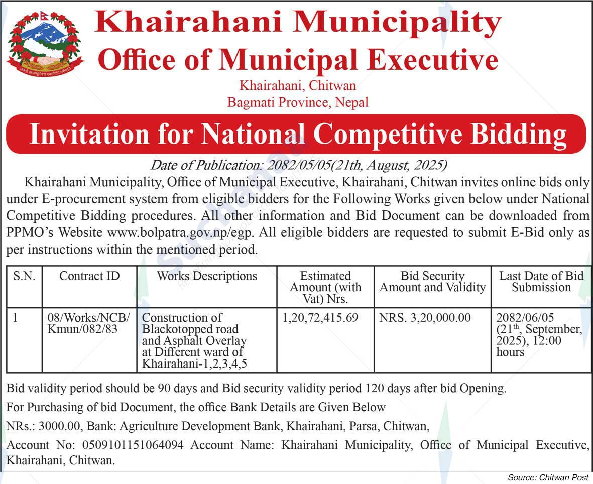 Khairahani Municipality