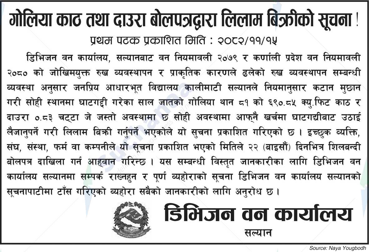 Division Forest Office, Salyan