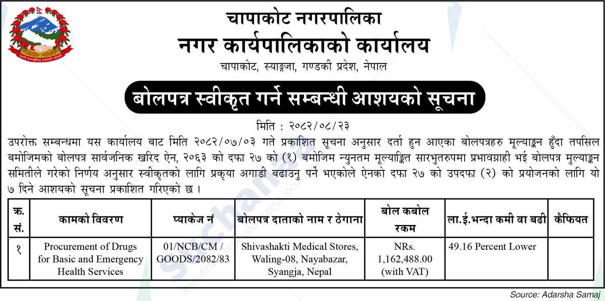 Chapakot Municipality