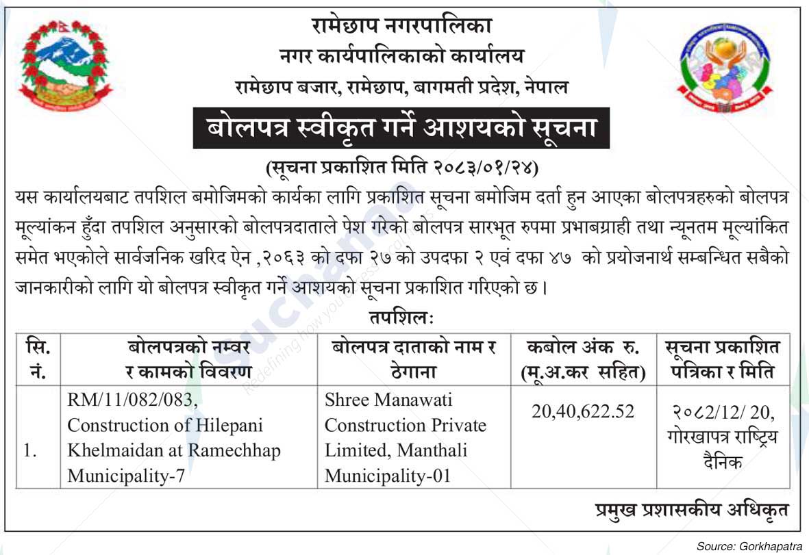 Ramechhap Municipality