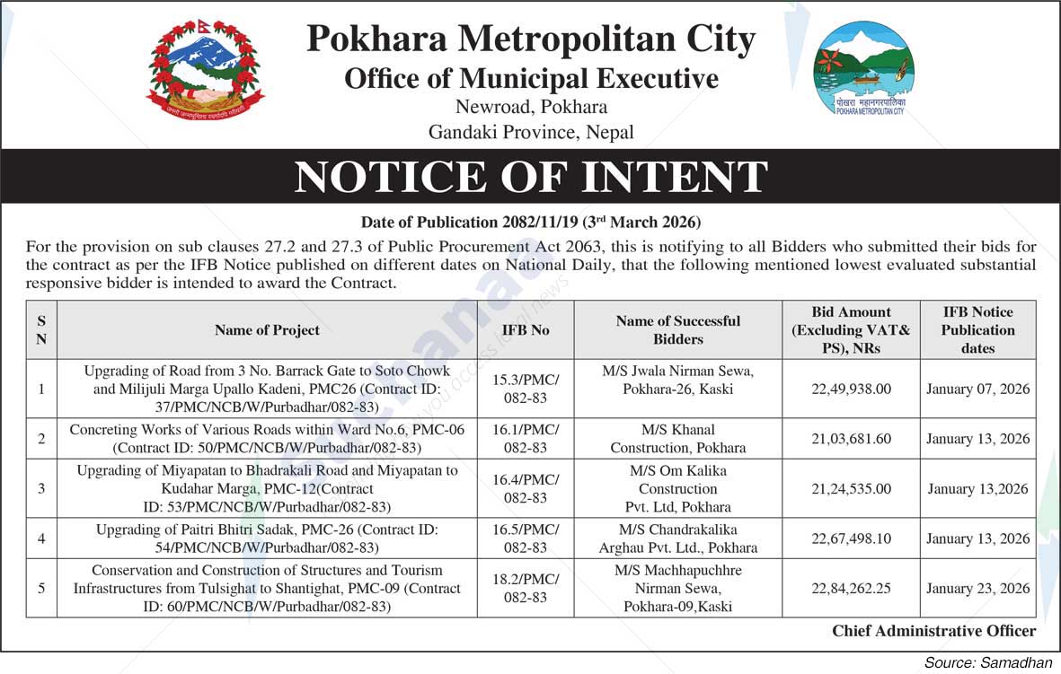 Pokhara Metropolitan CIty