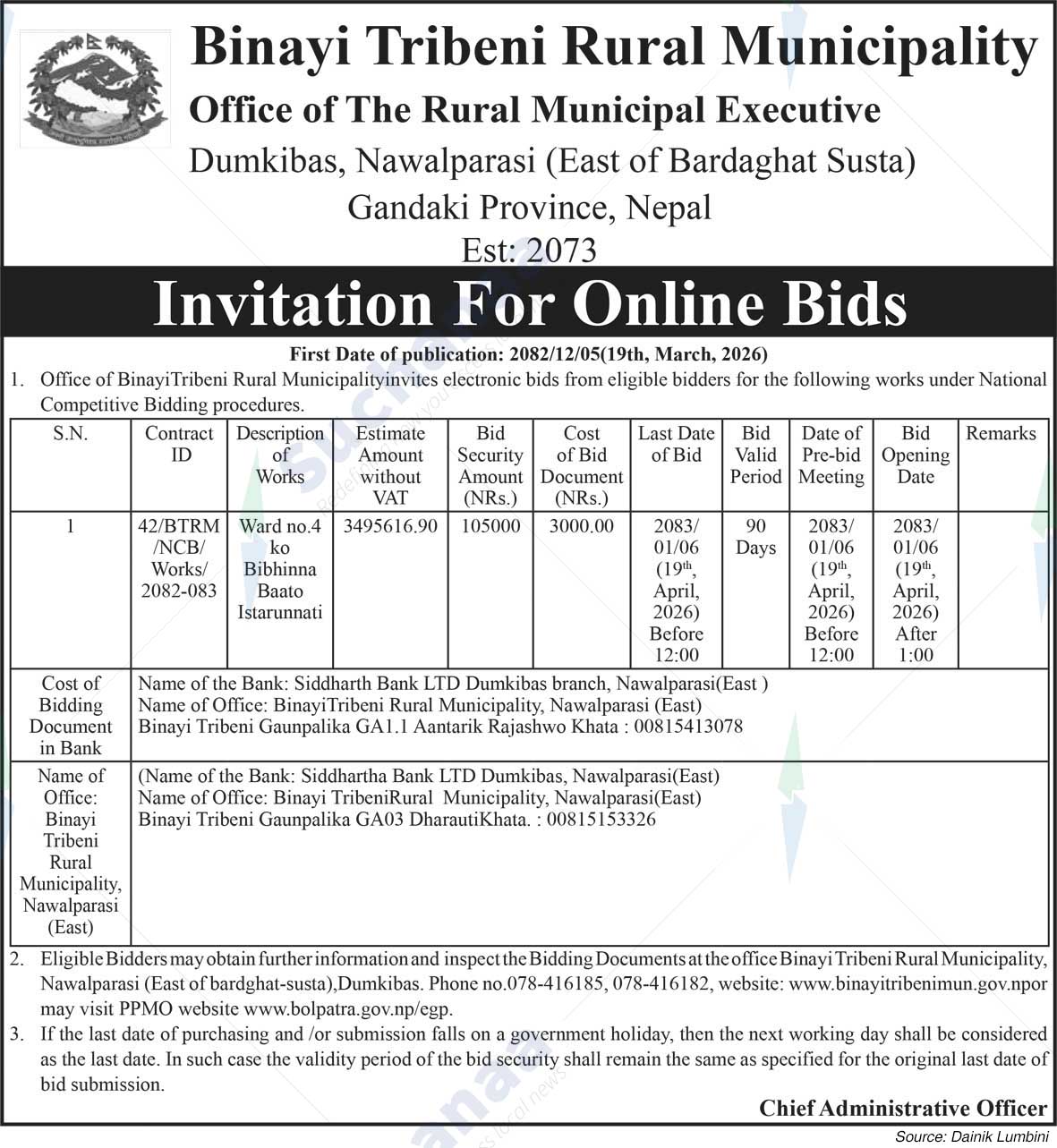 Binayi Tribeni Rural Municipality