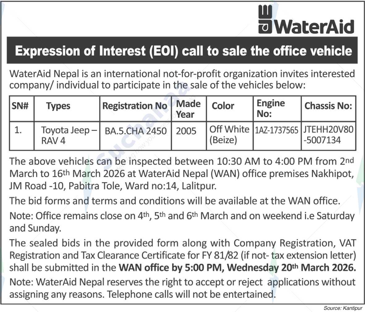 WaterAid Nepal