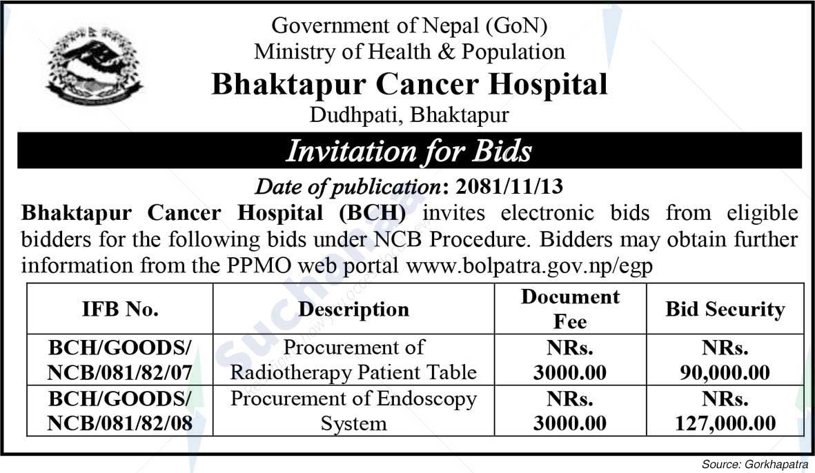 Bhaktapur Cancer Hospital