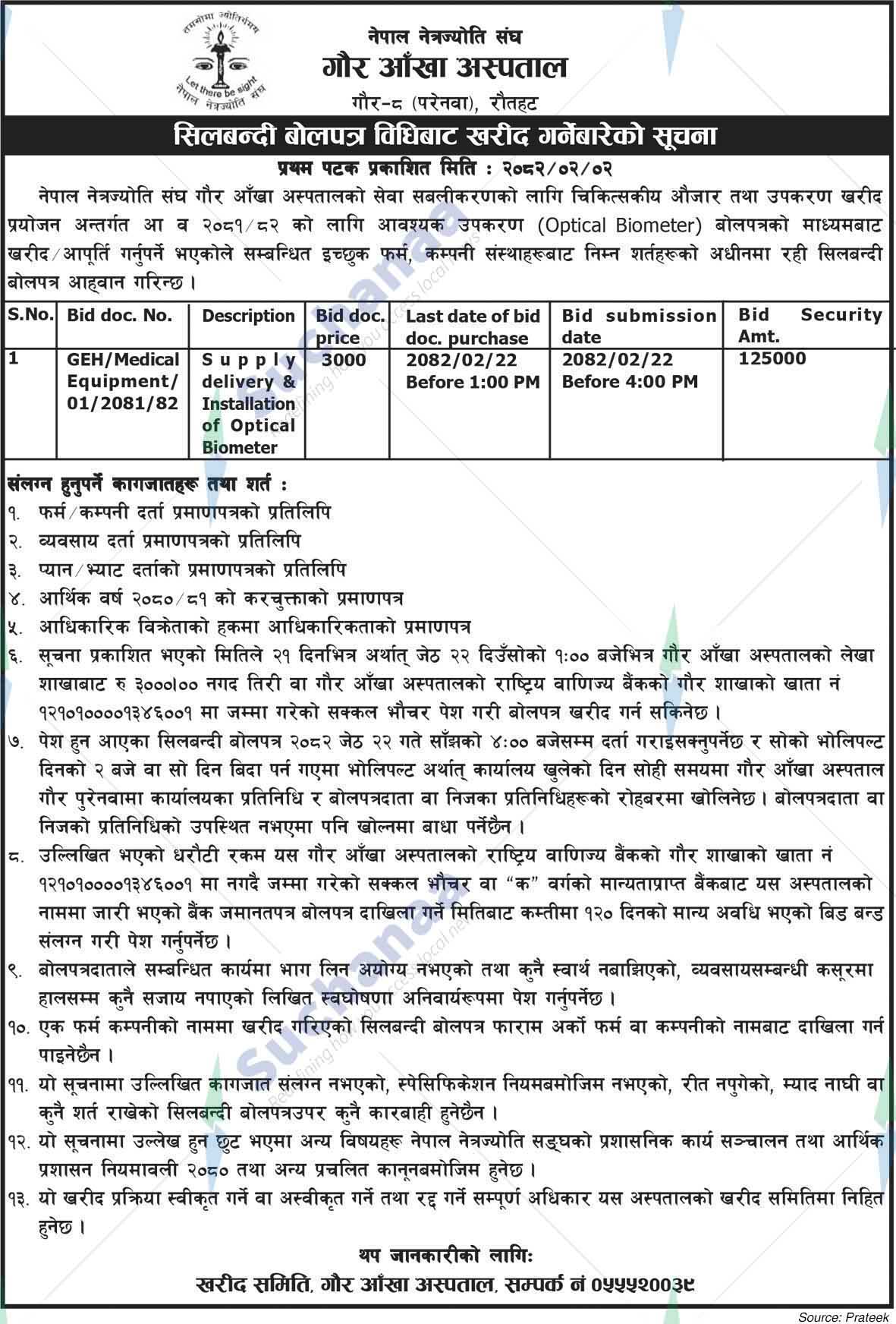 Gaur Eye Hospital