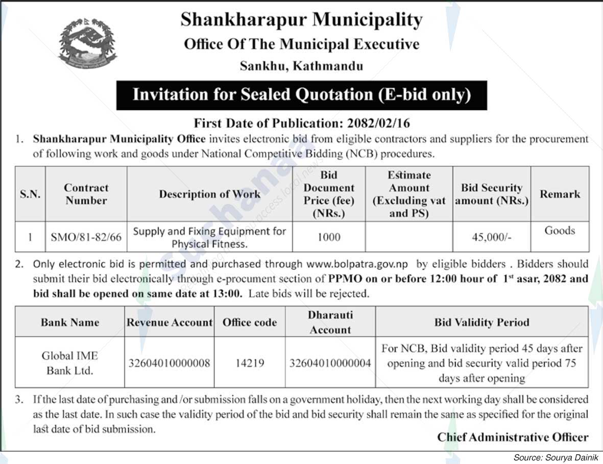 Shankharapur Municipality
