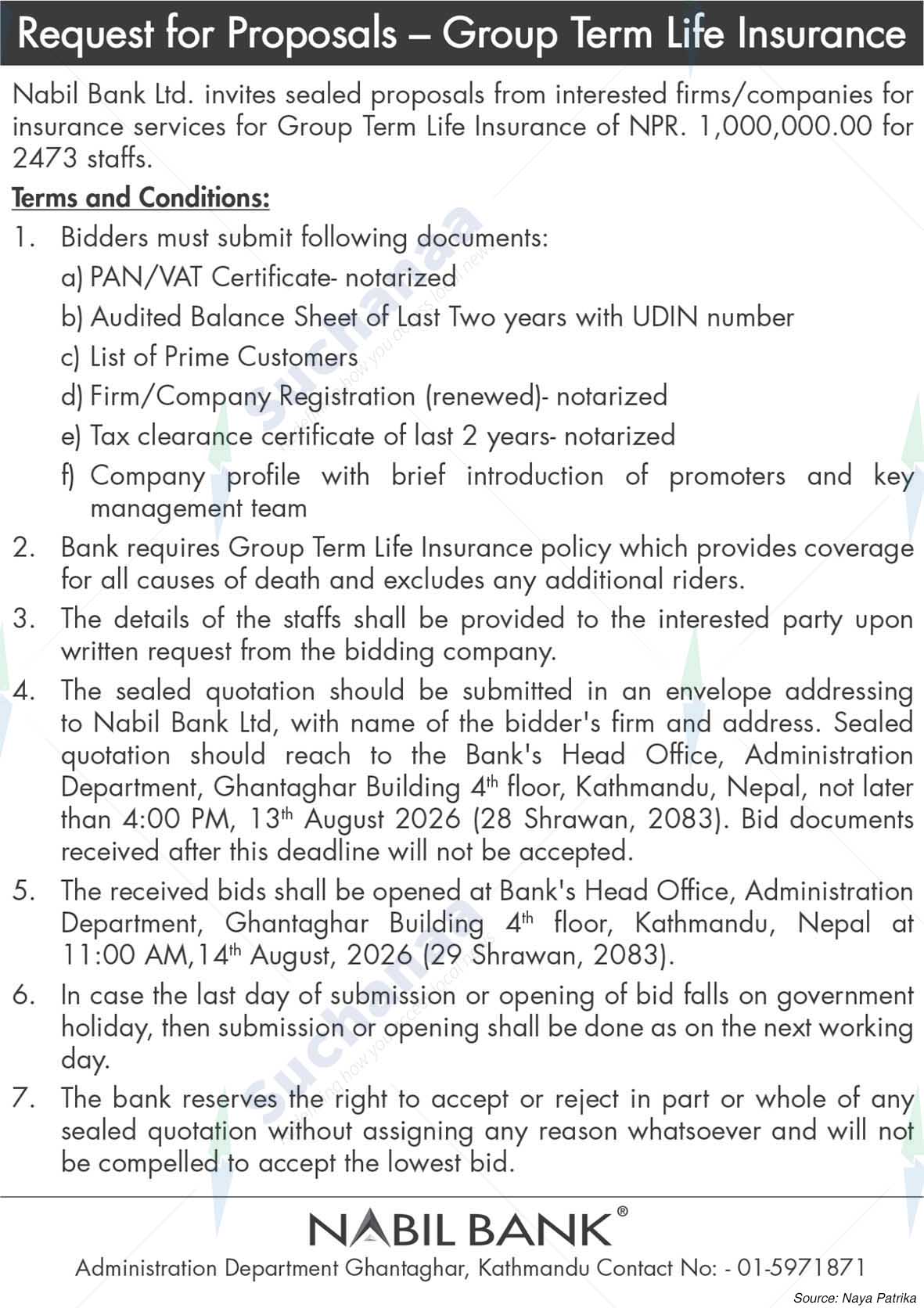 Nabil Bank Limited
