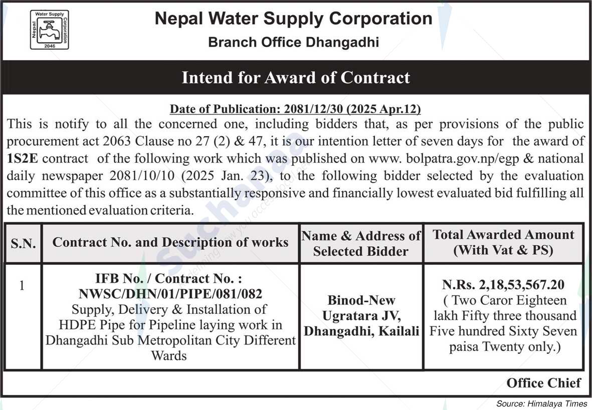 Nepal Water Supply Corporation