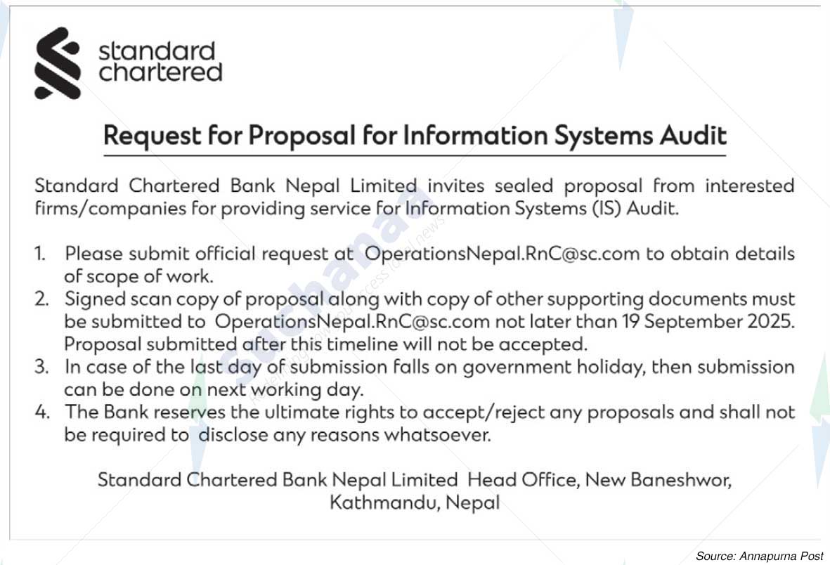 Standard Chartered Bank Limited, New Baneshwor Branch