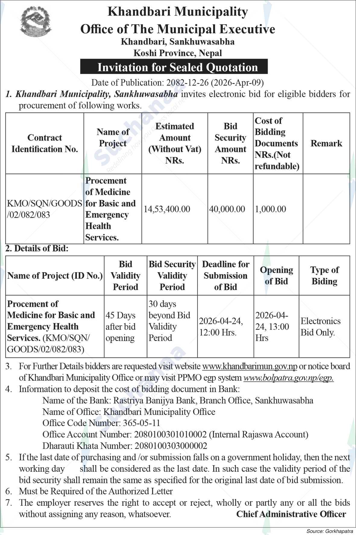 Khandbari Municipality