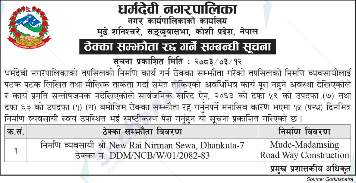 Dharmadevi Municipality