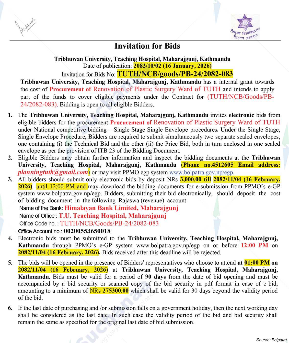 Tribhuvan University Teaching Hospital