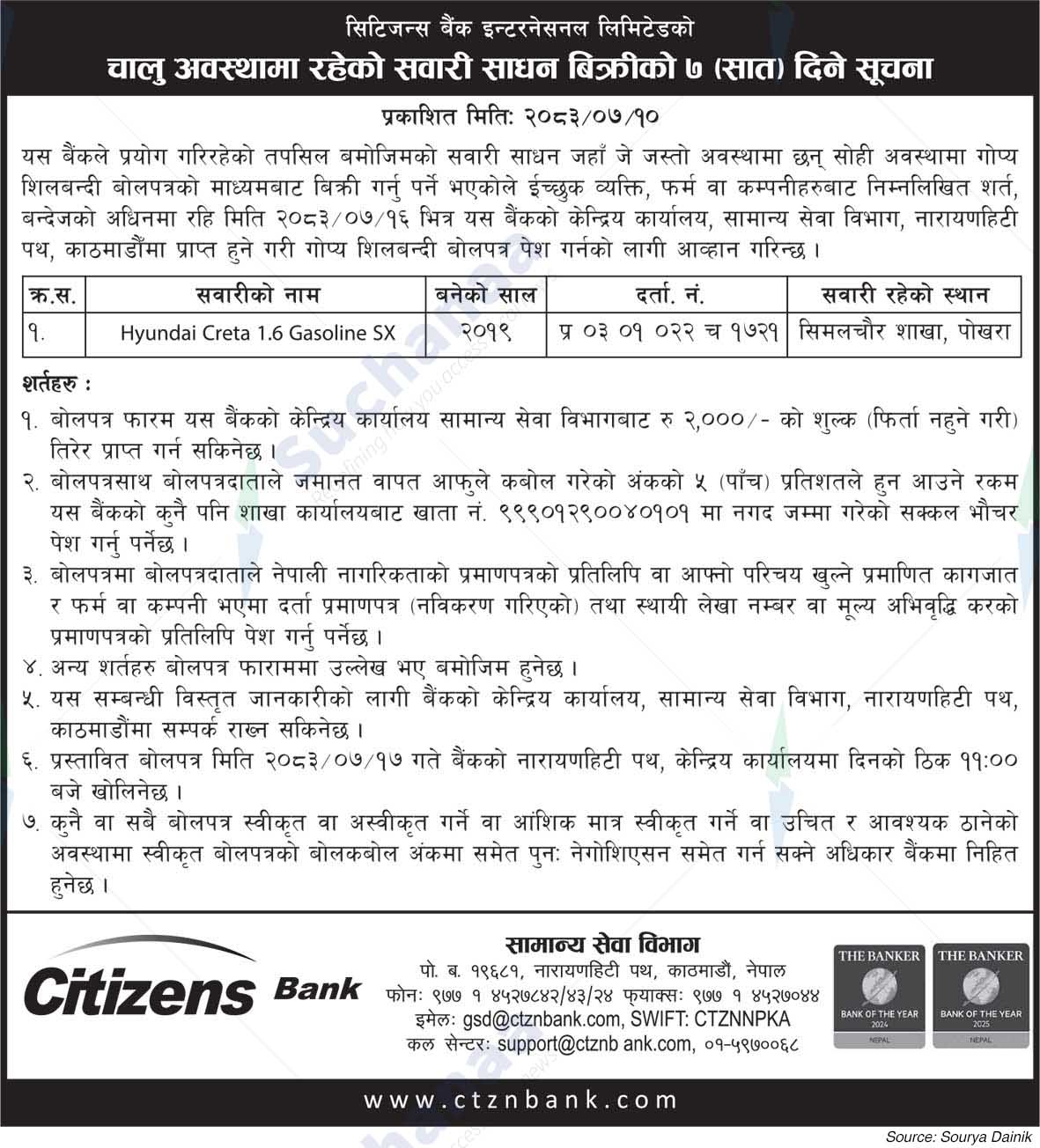 Citizens Bank International Limited