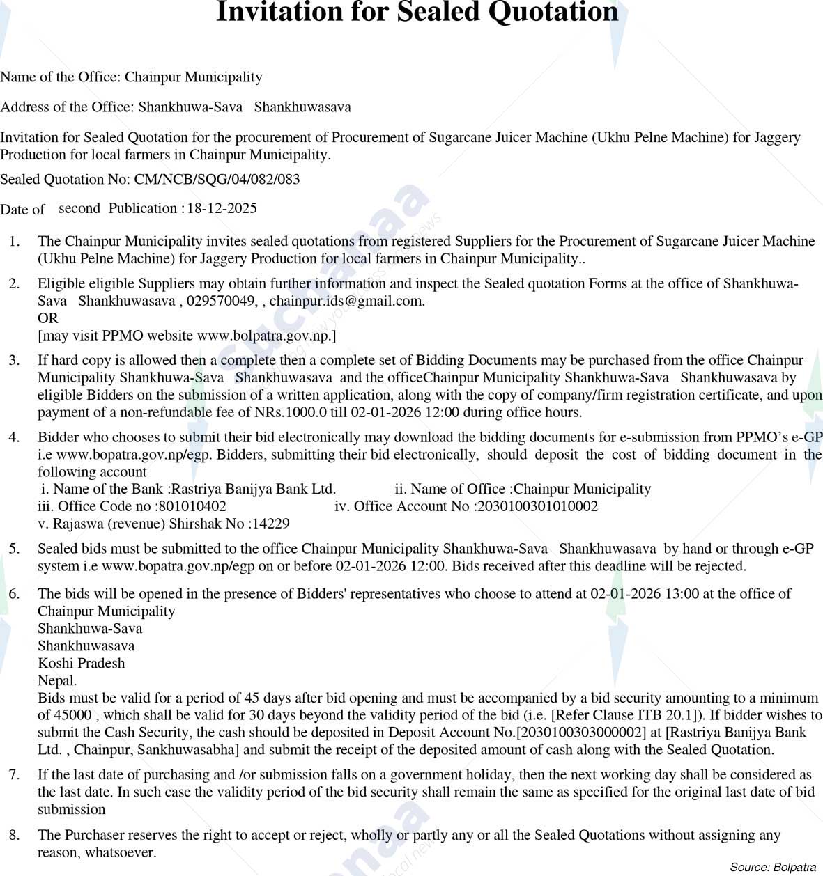 Chainpur Municipality