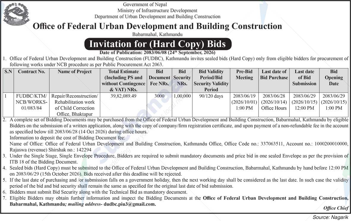 Office of Federal Urban Development and Building Construction