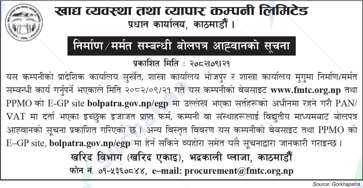 Food Management and Trading Company Limited