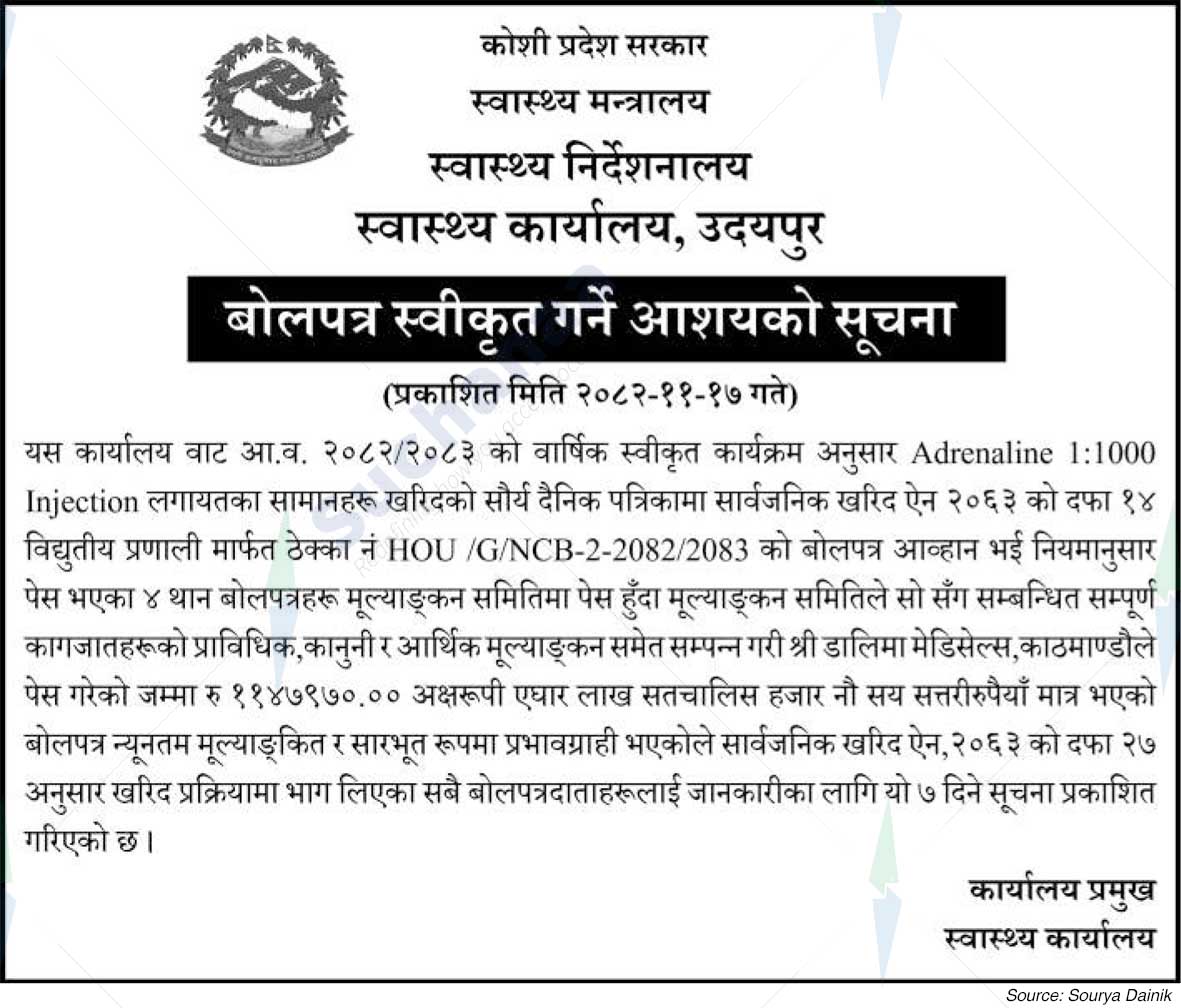 Health Office, Udaipur