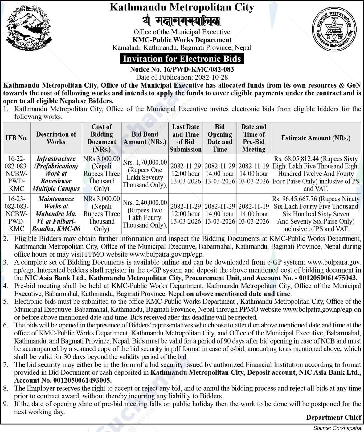 Kathmandu Metropolitan City