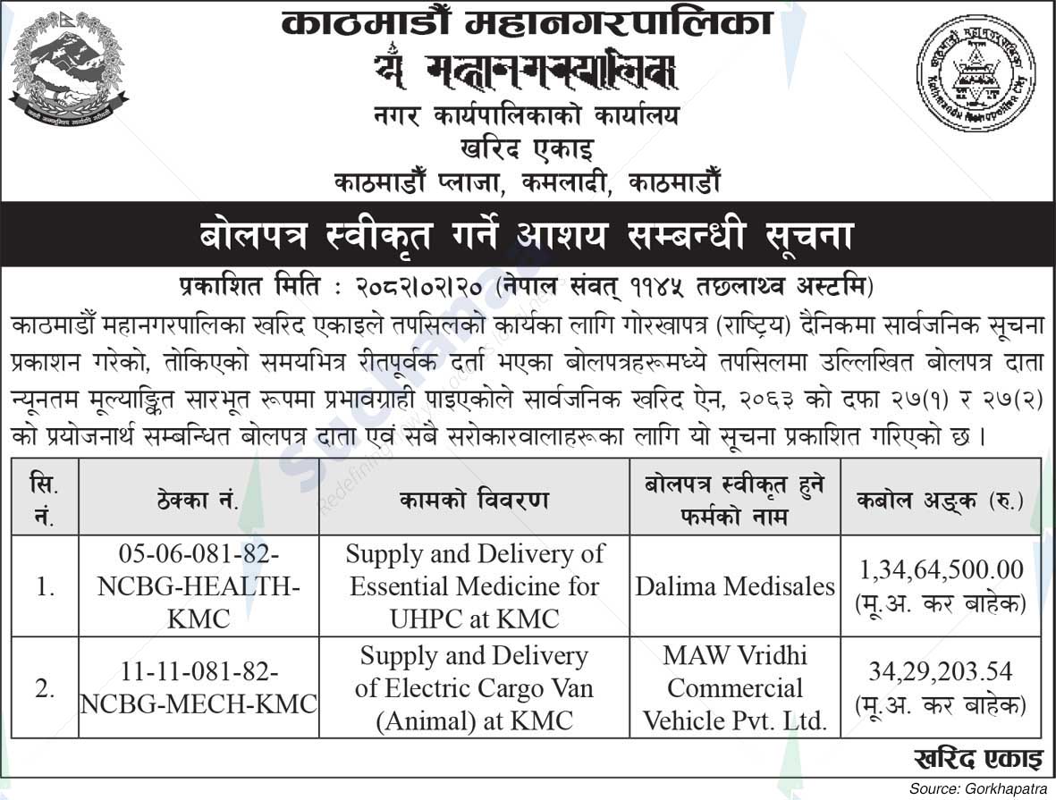 Kathmandu Metropolitan City