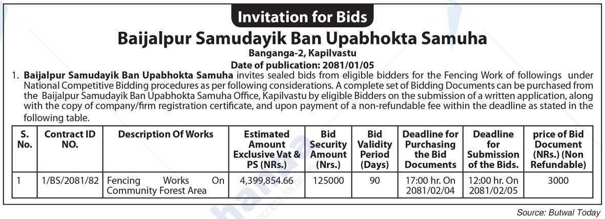 Baijalpur Samudayik Ban Upabhokta Samuha