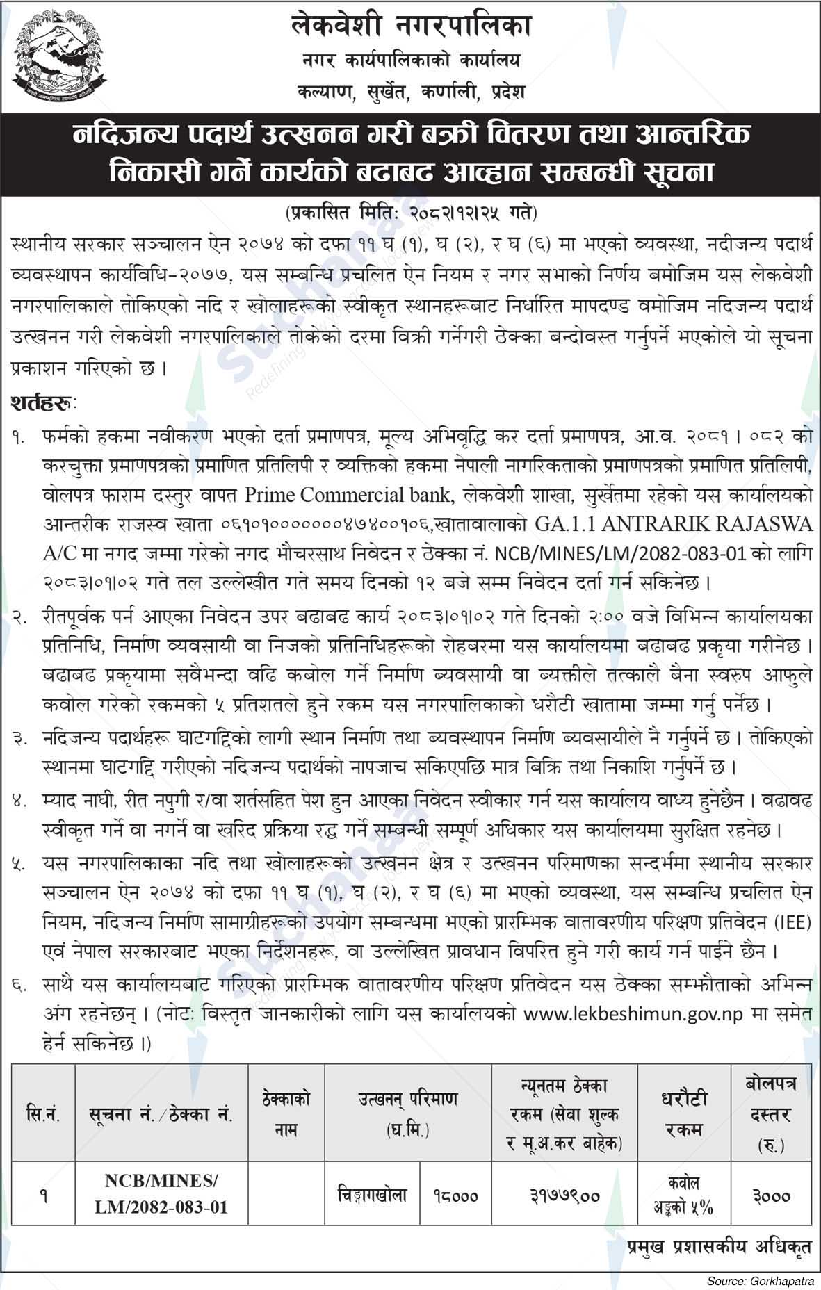 Lekbesi Municipality