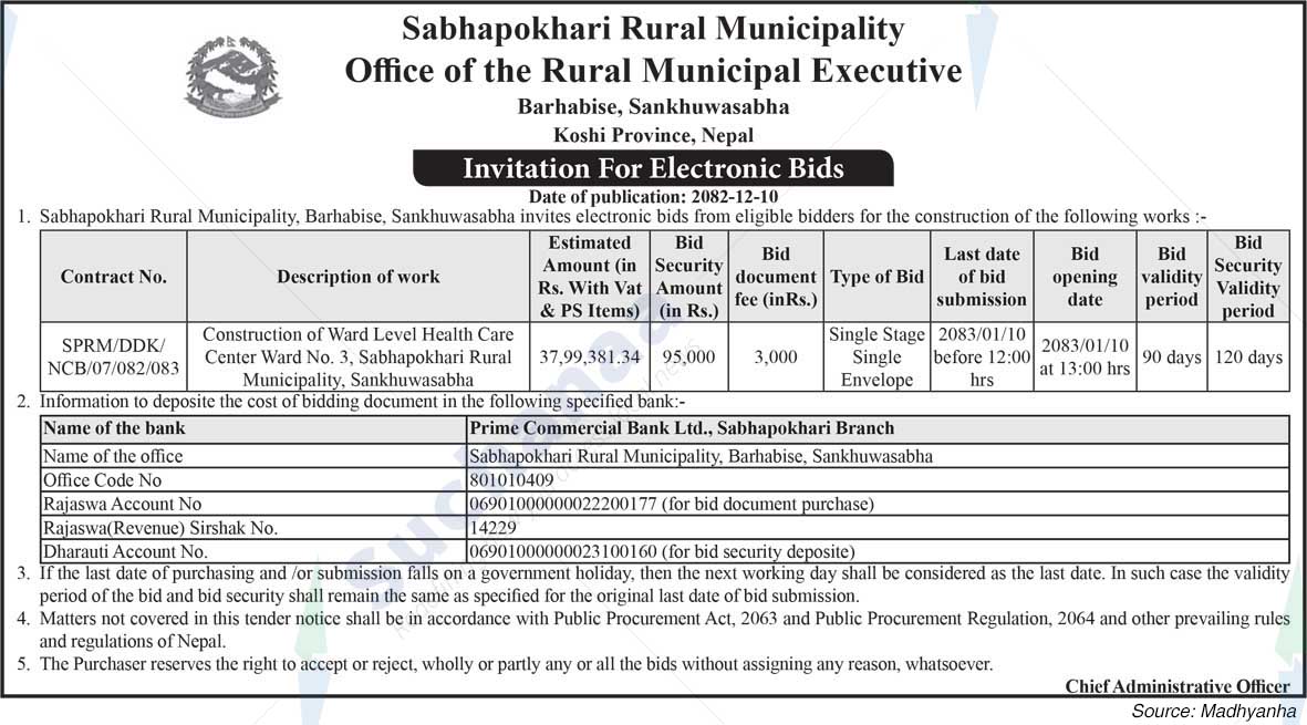 Sabhapokhari Rural Municipality