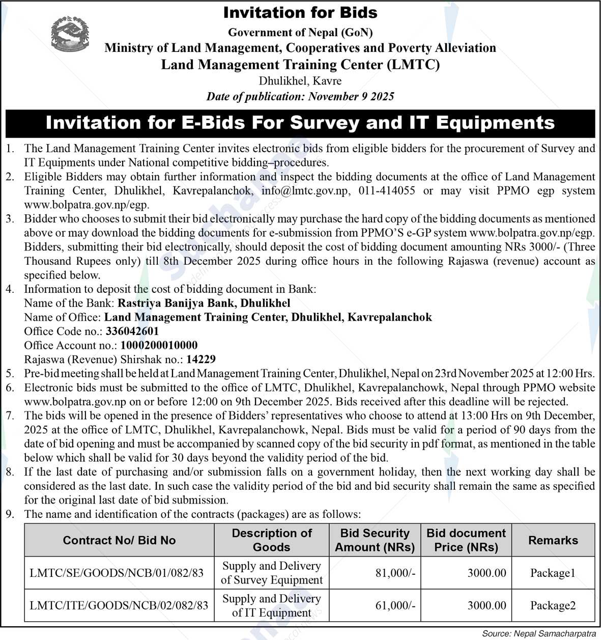 Land Management Training Center (LMTC), Dhulikhel, Kavre