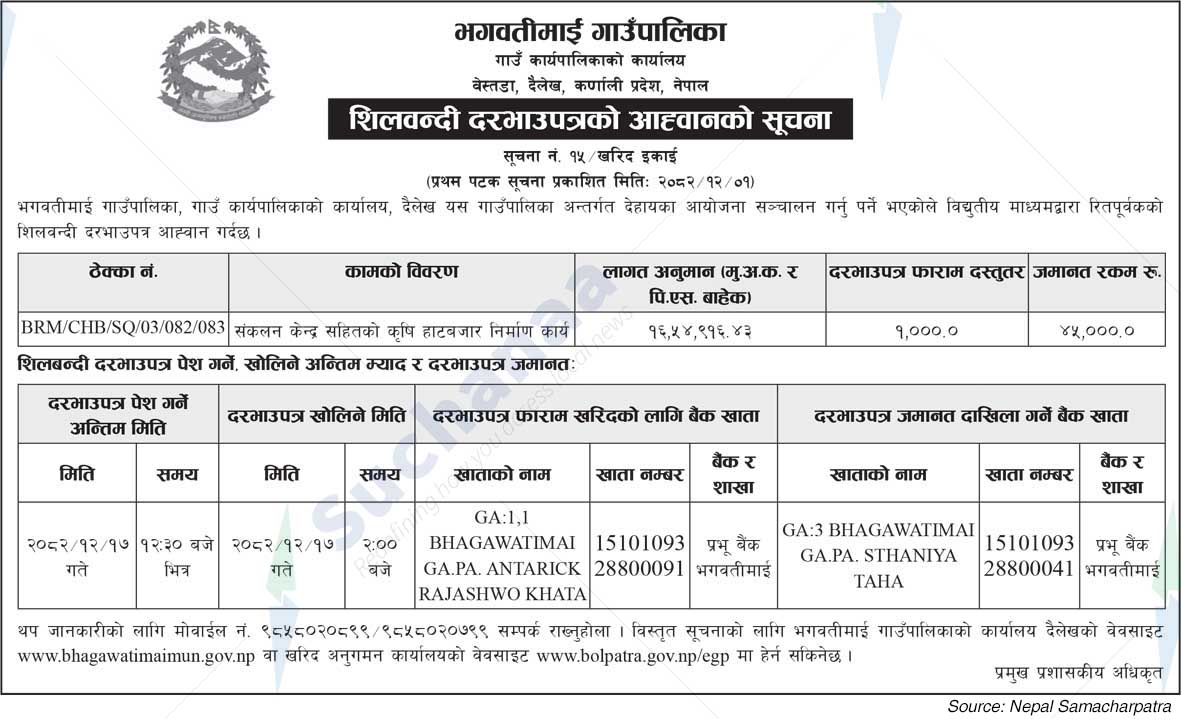 Bhagwatimai Rural Municipality