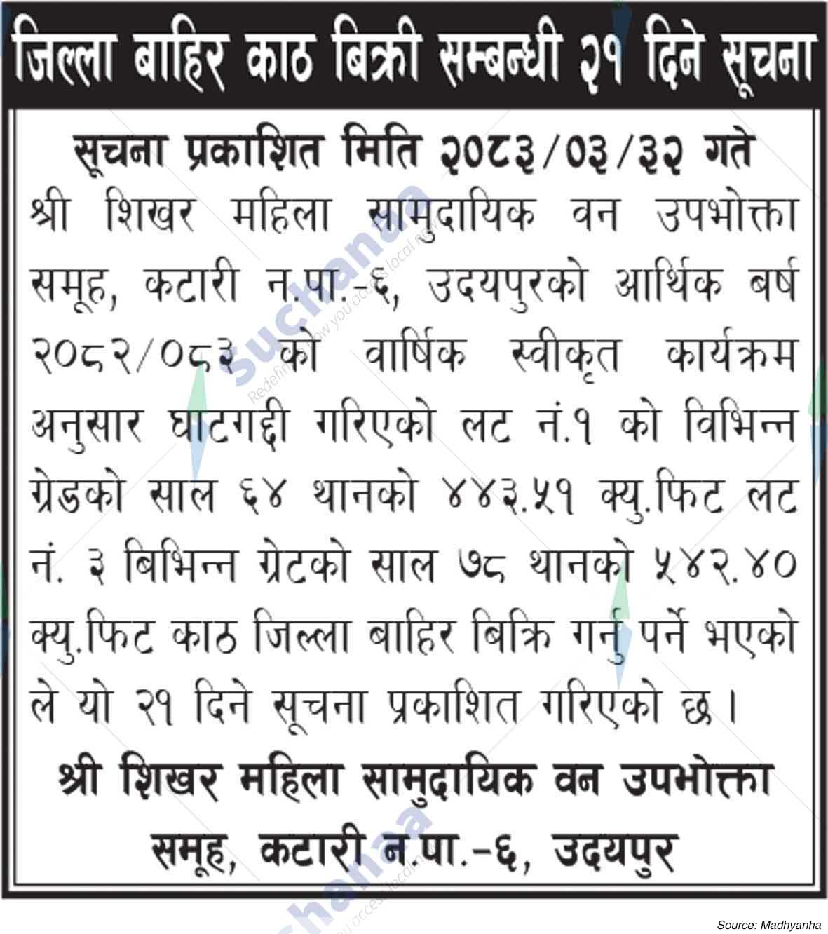 Shree Shikhar Mahila Saa.Wa.Wo.Sa.