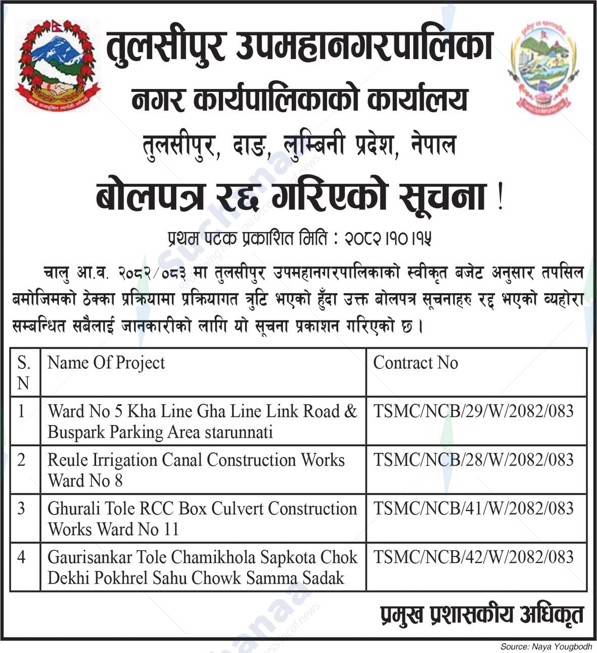 Tulsipur Sub-Metropolitan City