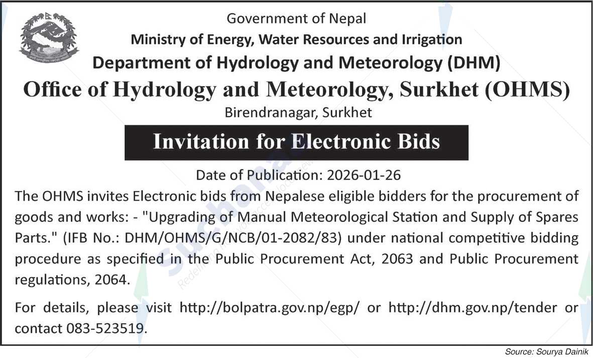 Office Of Hydrology and Meteorology, Birendranagar, surkhet