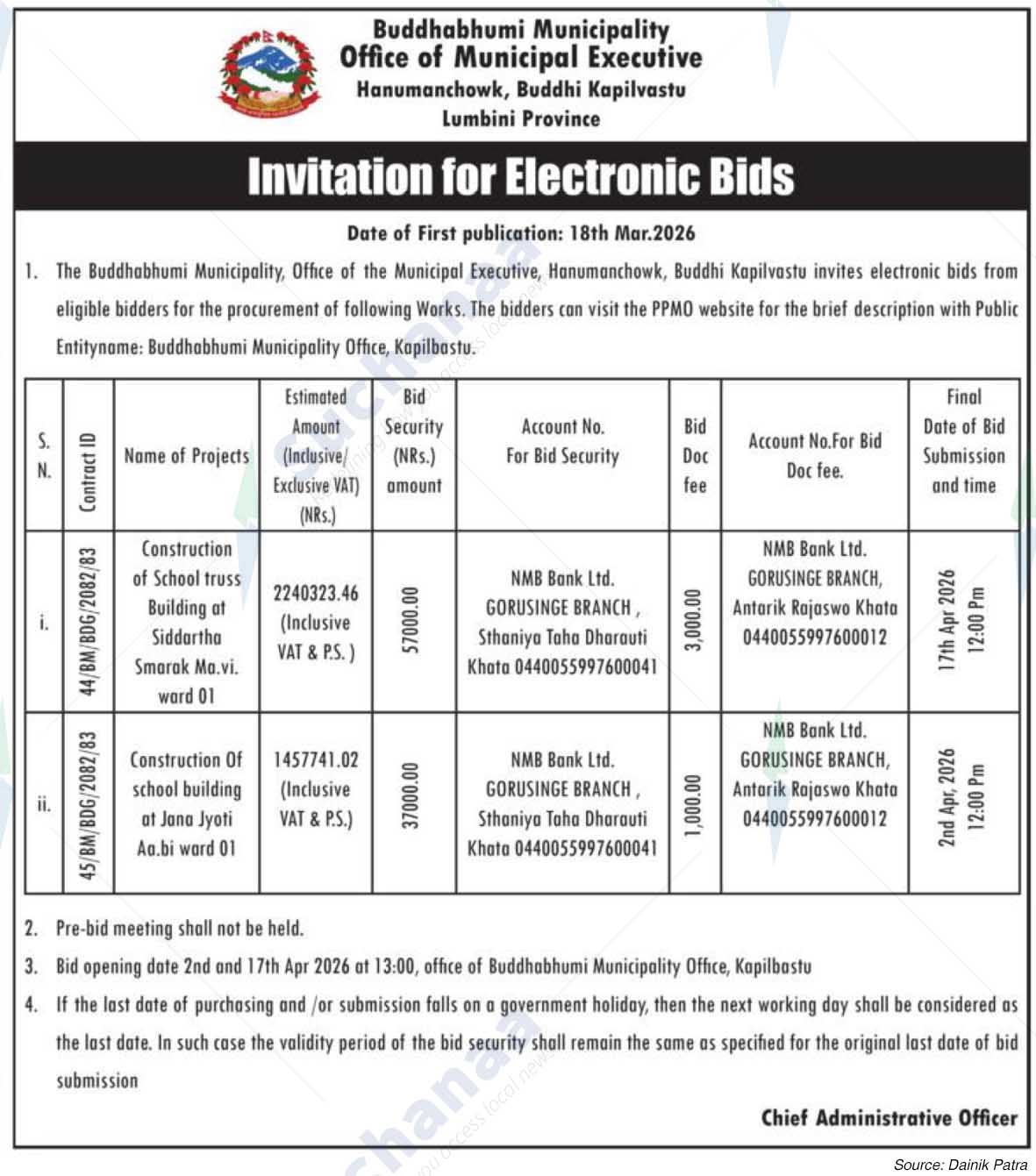 Buddhabhumi Municipality