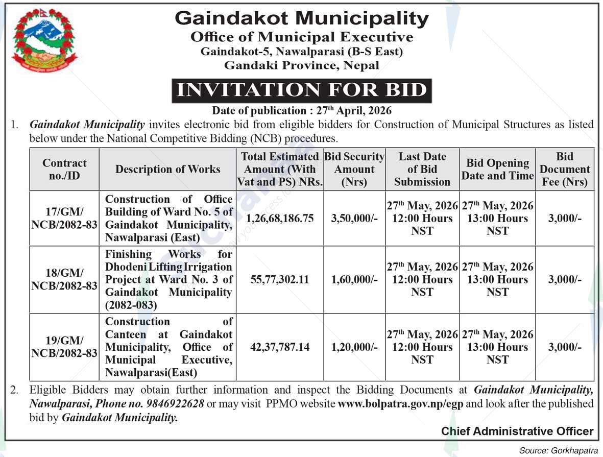 Gaindakot Municipality