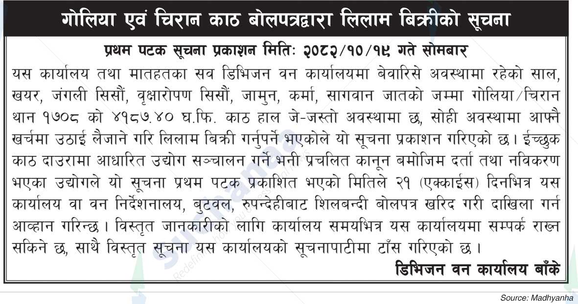 Division Forest Office, Banke